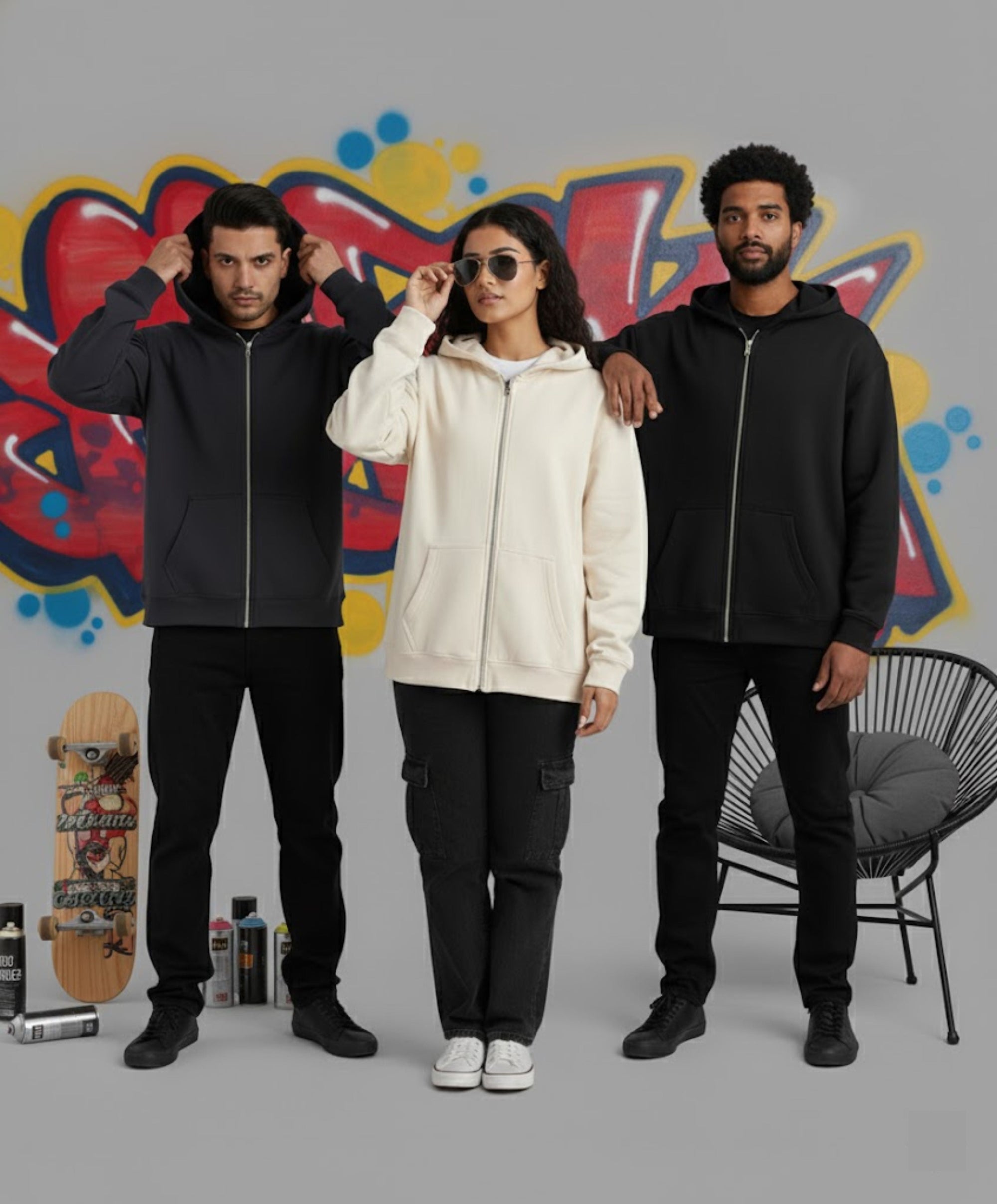 Velvet Inner Hoodies