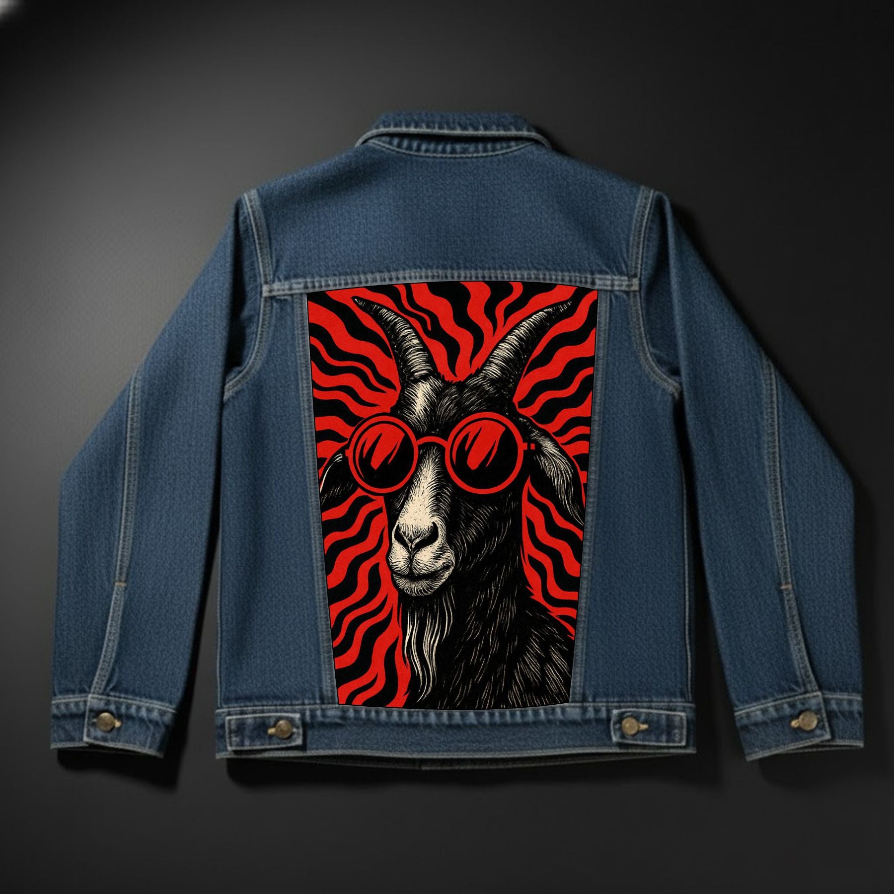 Changeable Back Denim Jacket