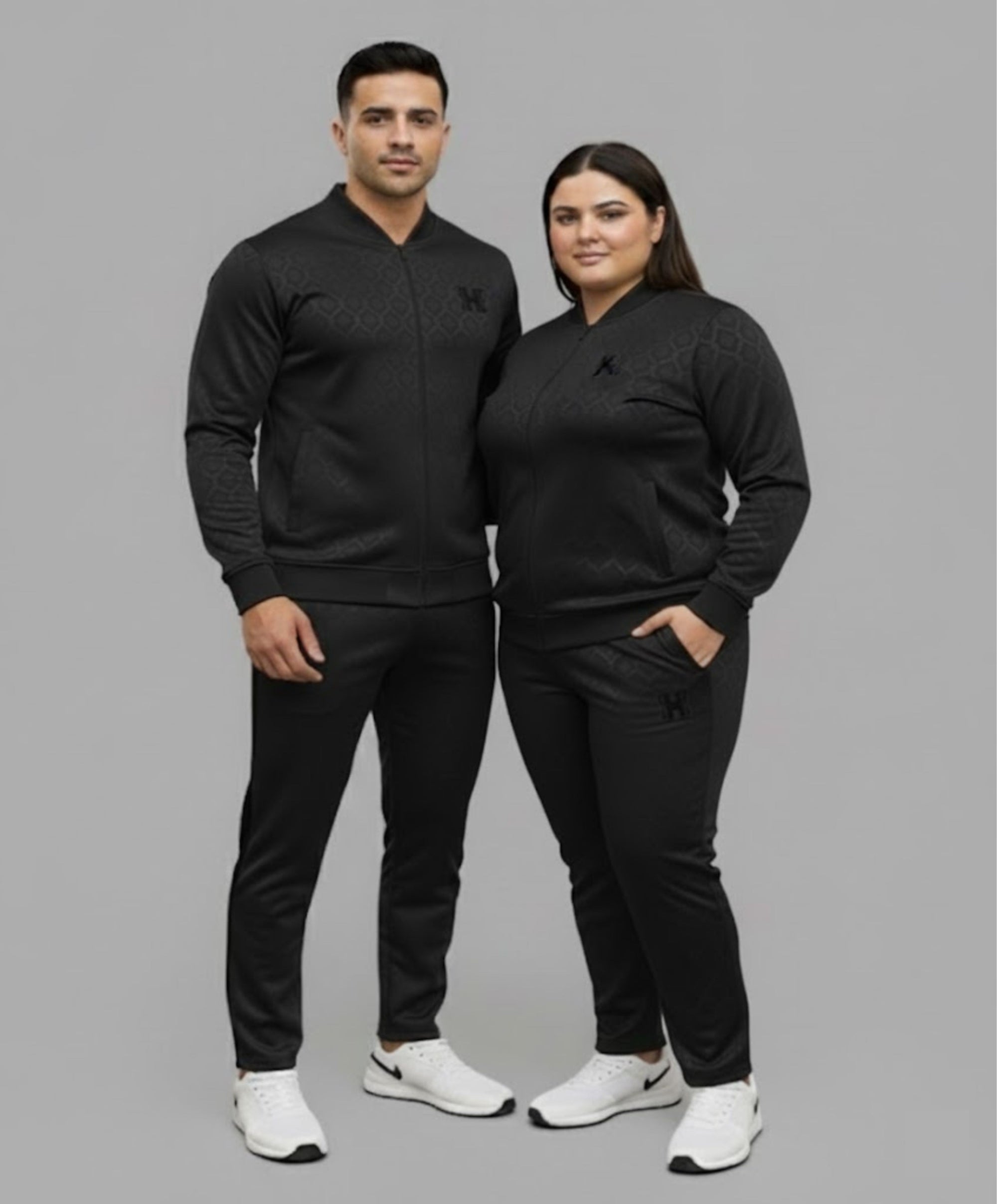 Honeycomb Fleece Jogging Suit