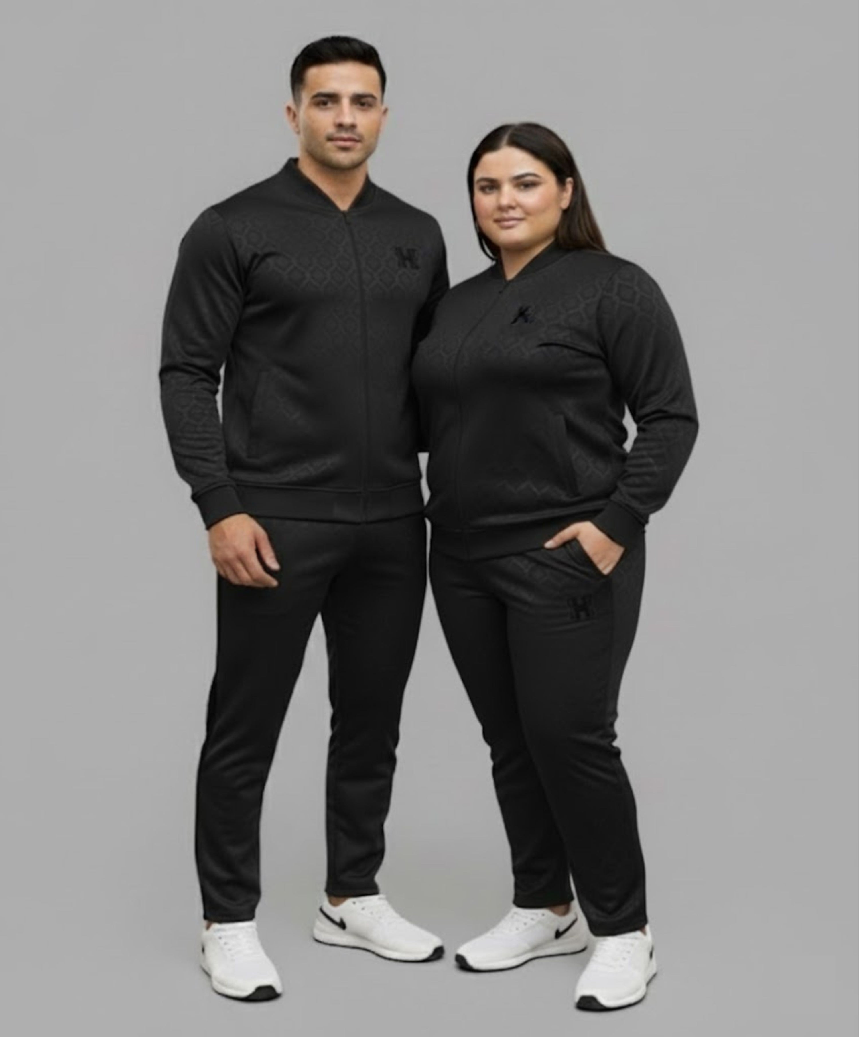 Honeycomb Fleece Jogging Suit