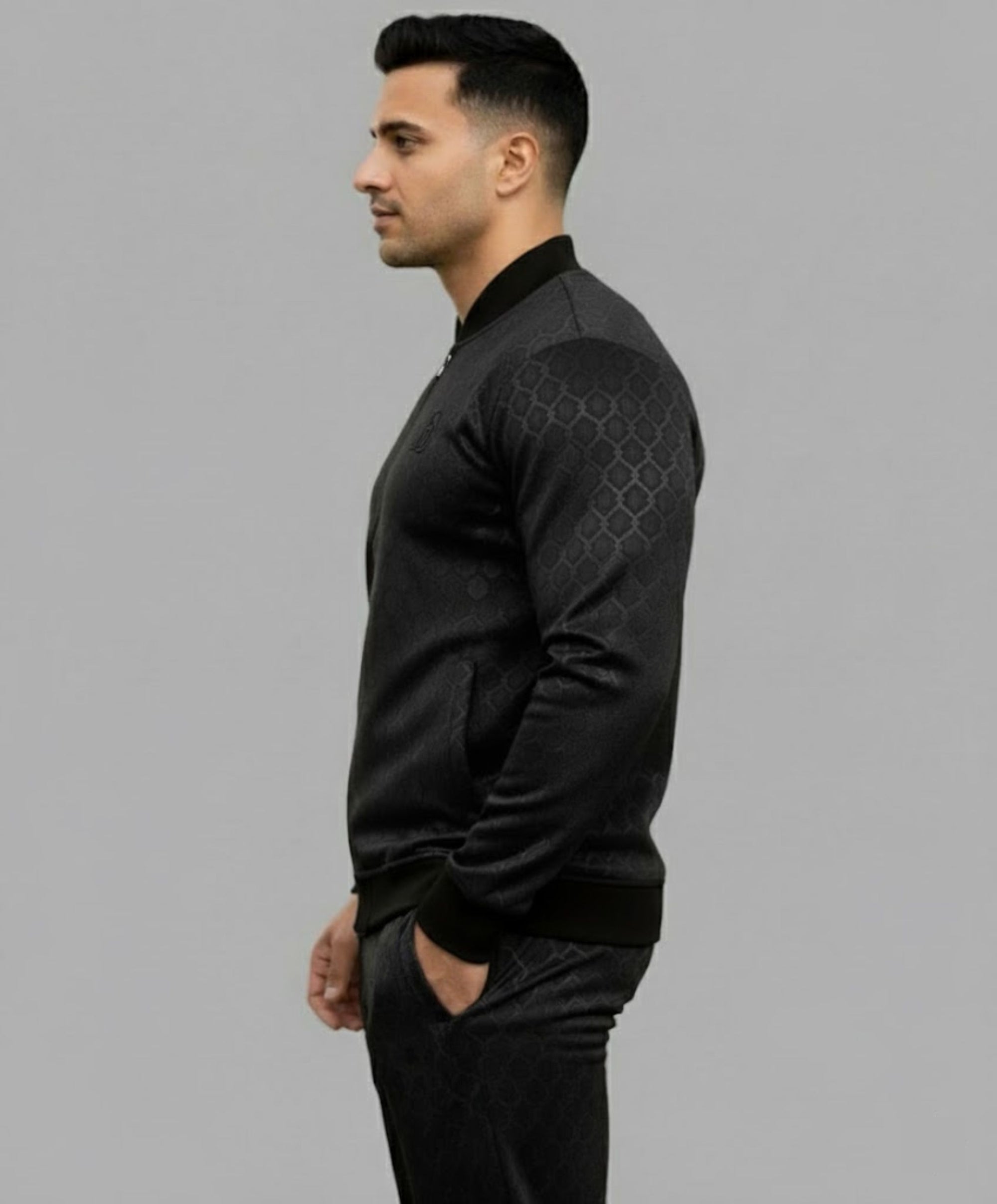 Honeycomb Fleece Jogging Suit