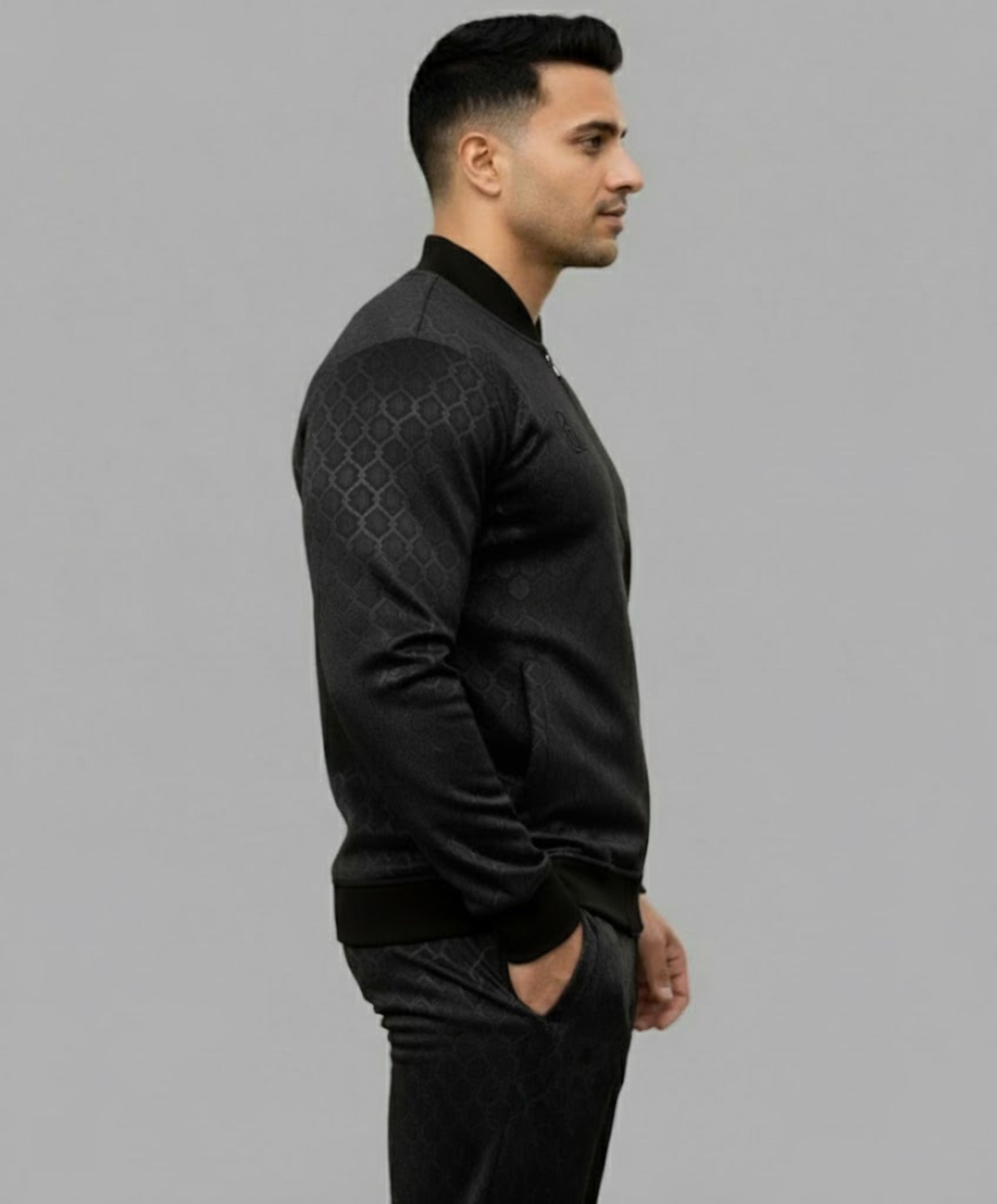 Honeycomb Fleece Jogging Suit