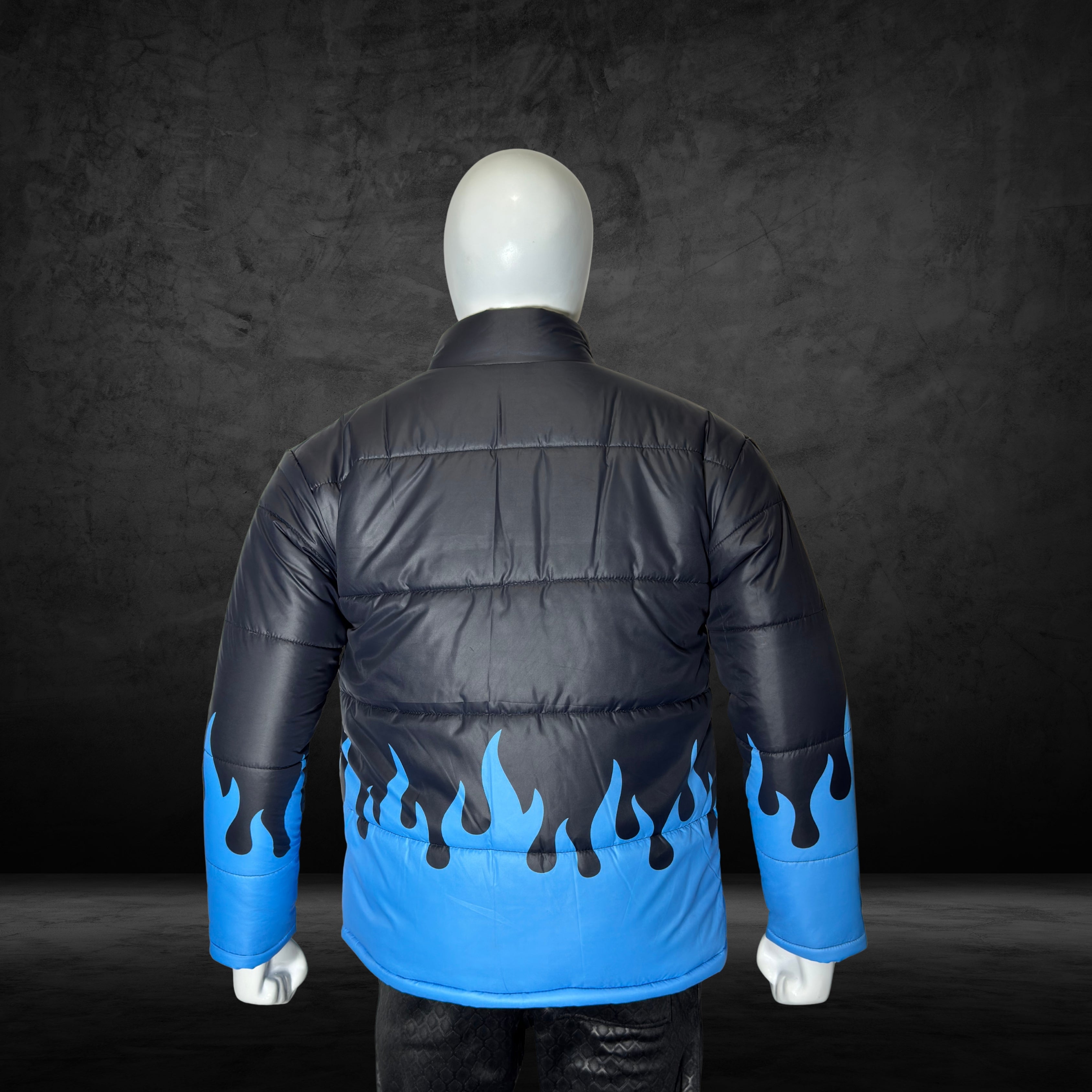 Flames Puffer Jacket