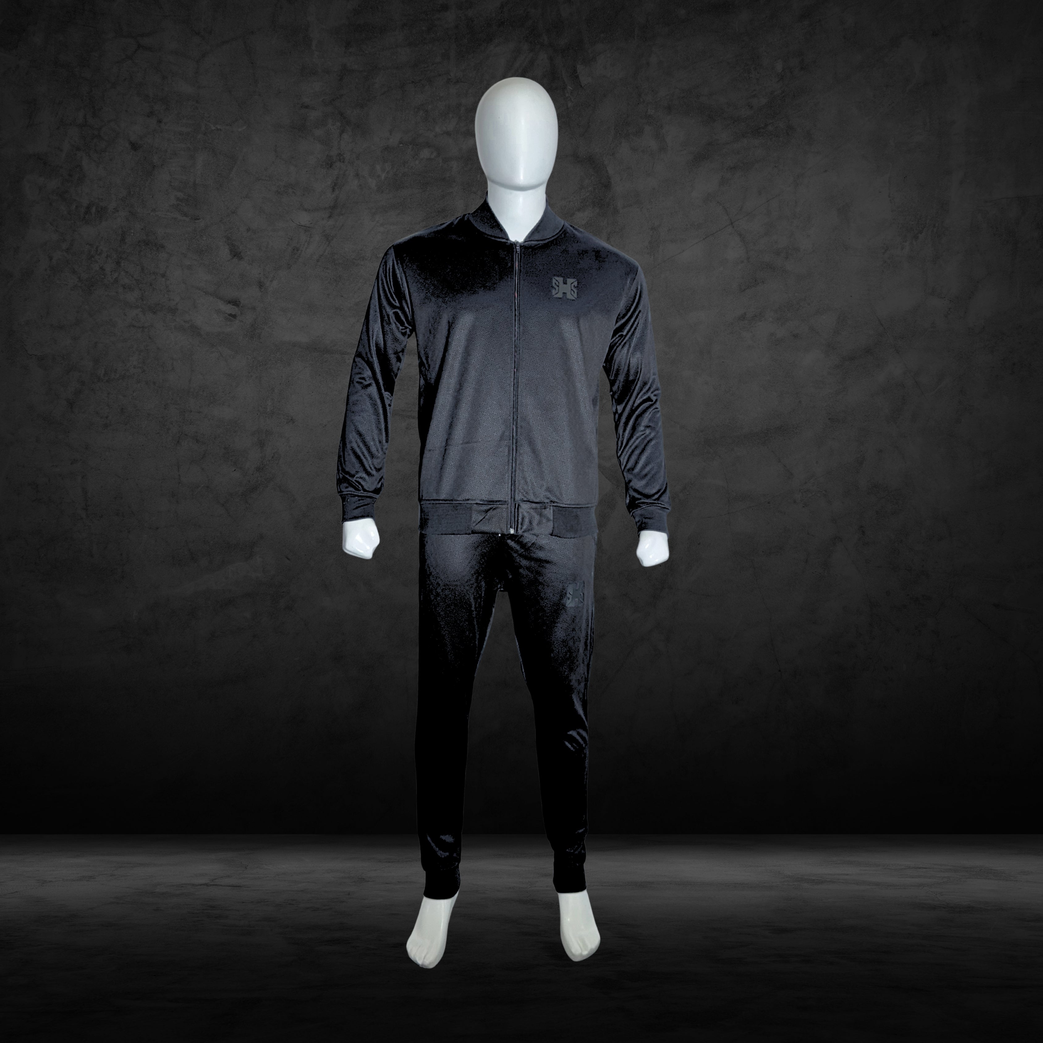 Honeycomb Fleece Jogging Suit