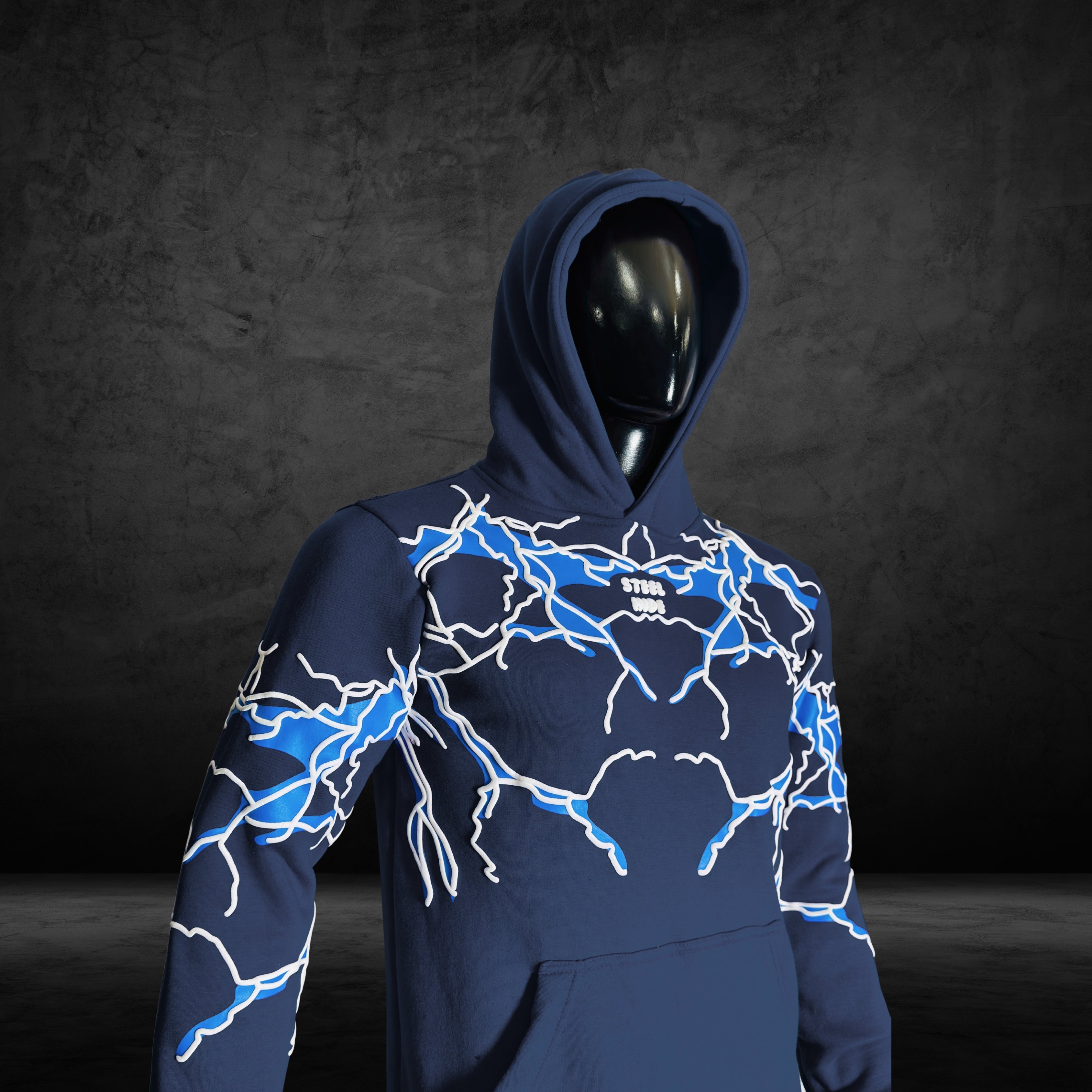 Puff Print Spider Hoodie