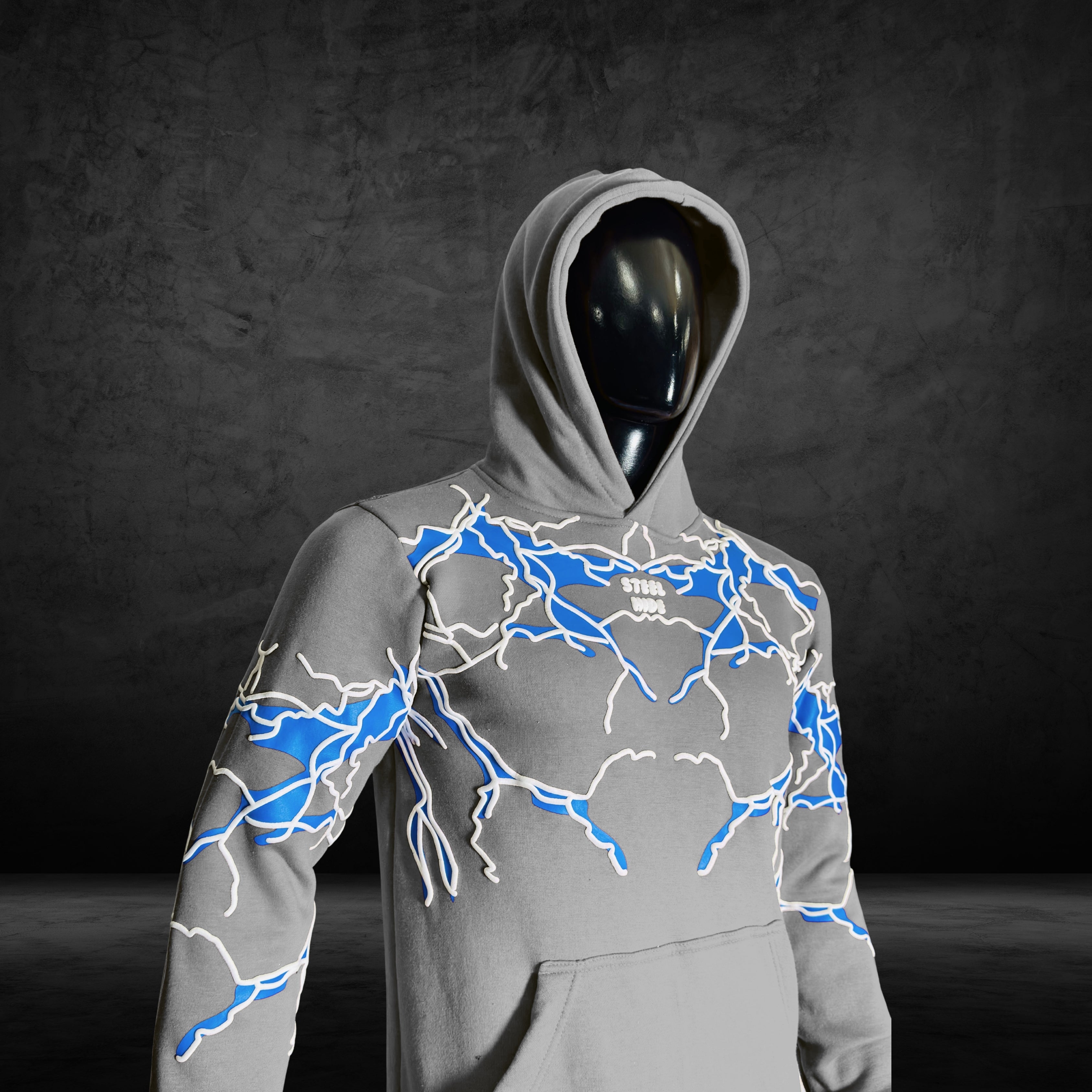 Puff Print Spider Hoodie