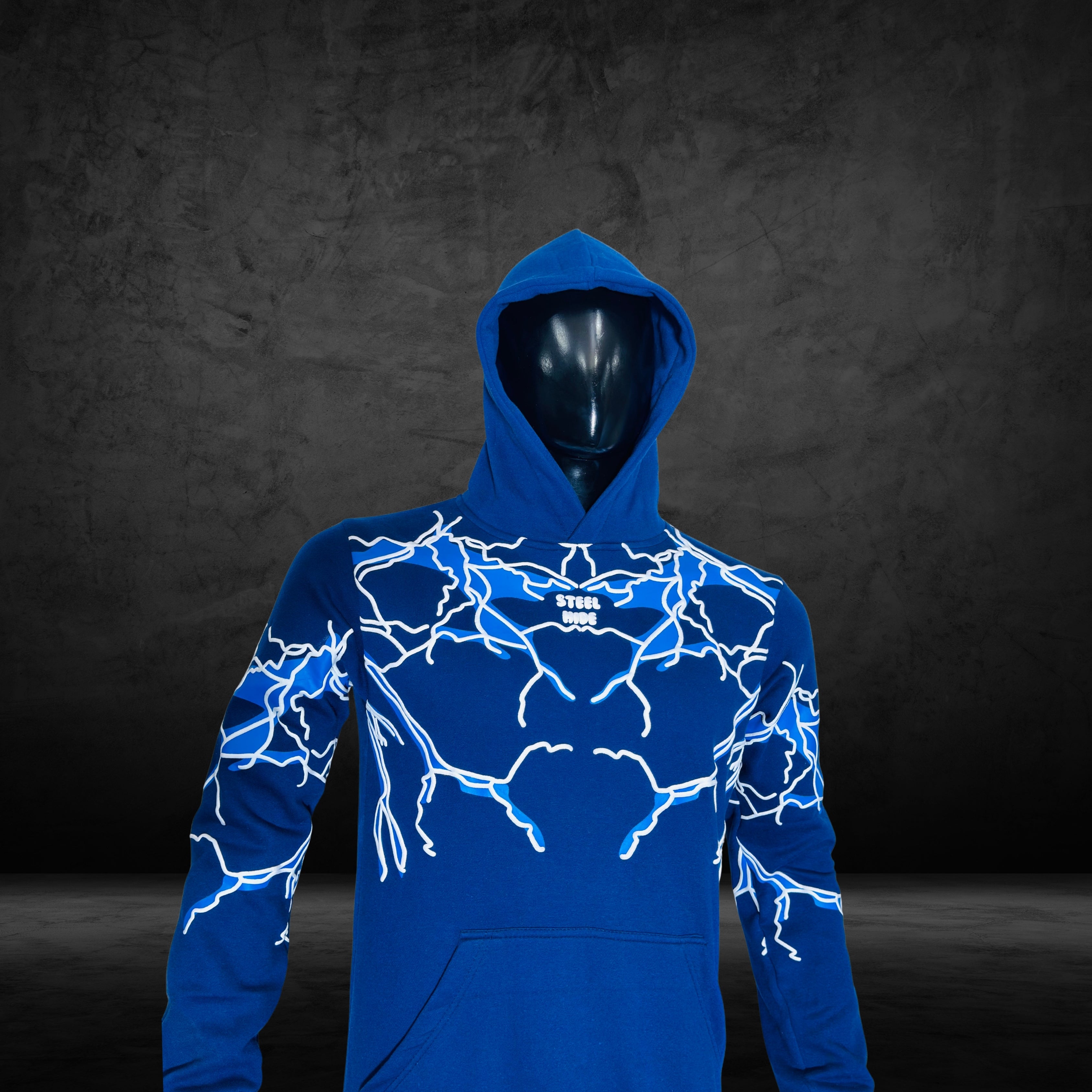 Puff Print Spider Hoodie