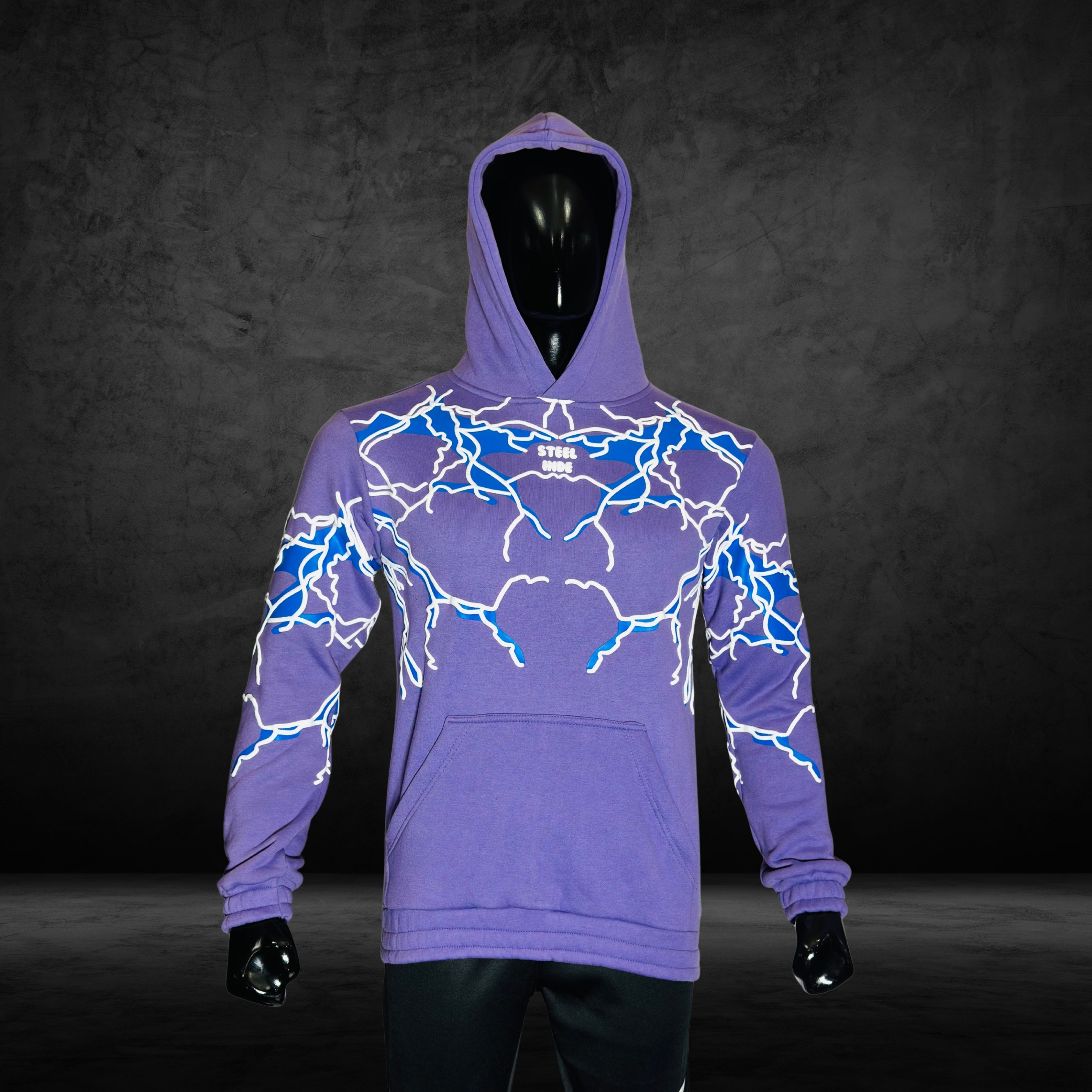 Puff Print Spider Hoodie