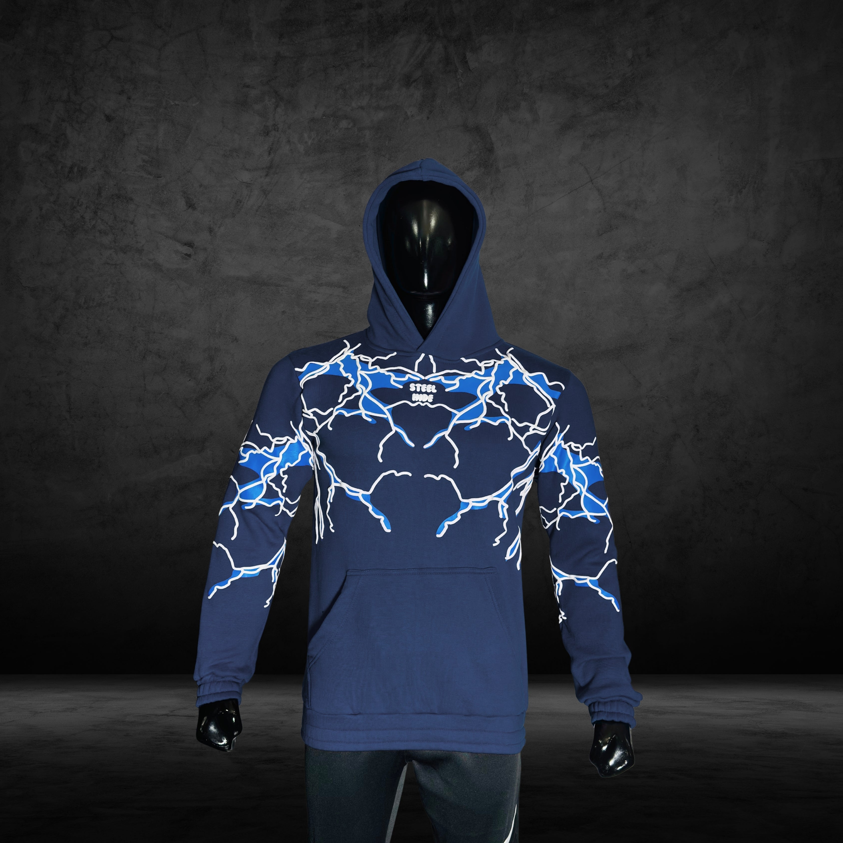 Puff Print Spider Hoodie