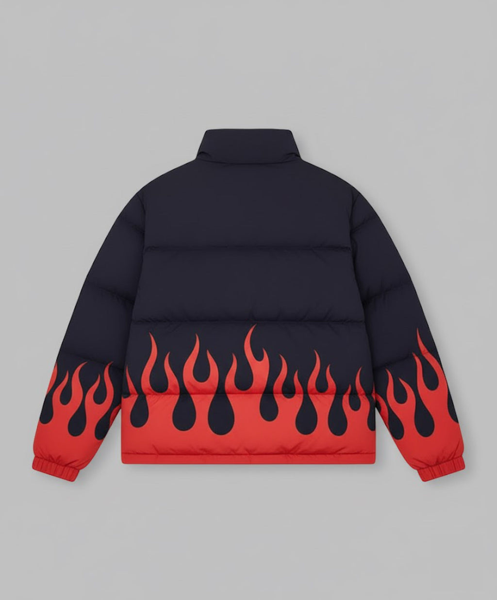 Flames Puffer Jacket